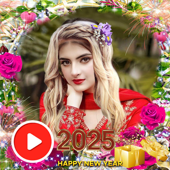 New Year Video Maker 2025