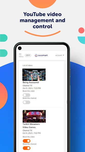 Parental Control Avosmart