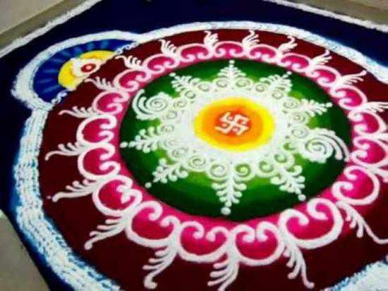 DIY Rangoli Design Ideas