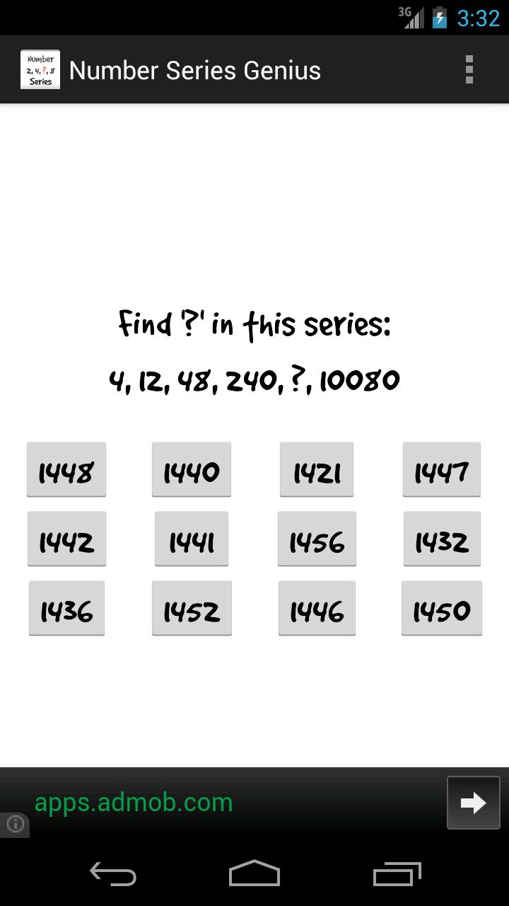 Number Series Genius