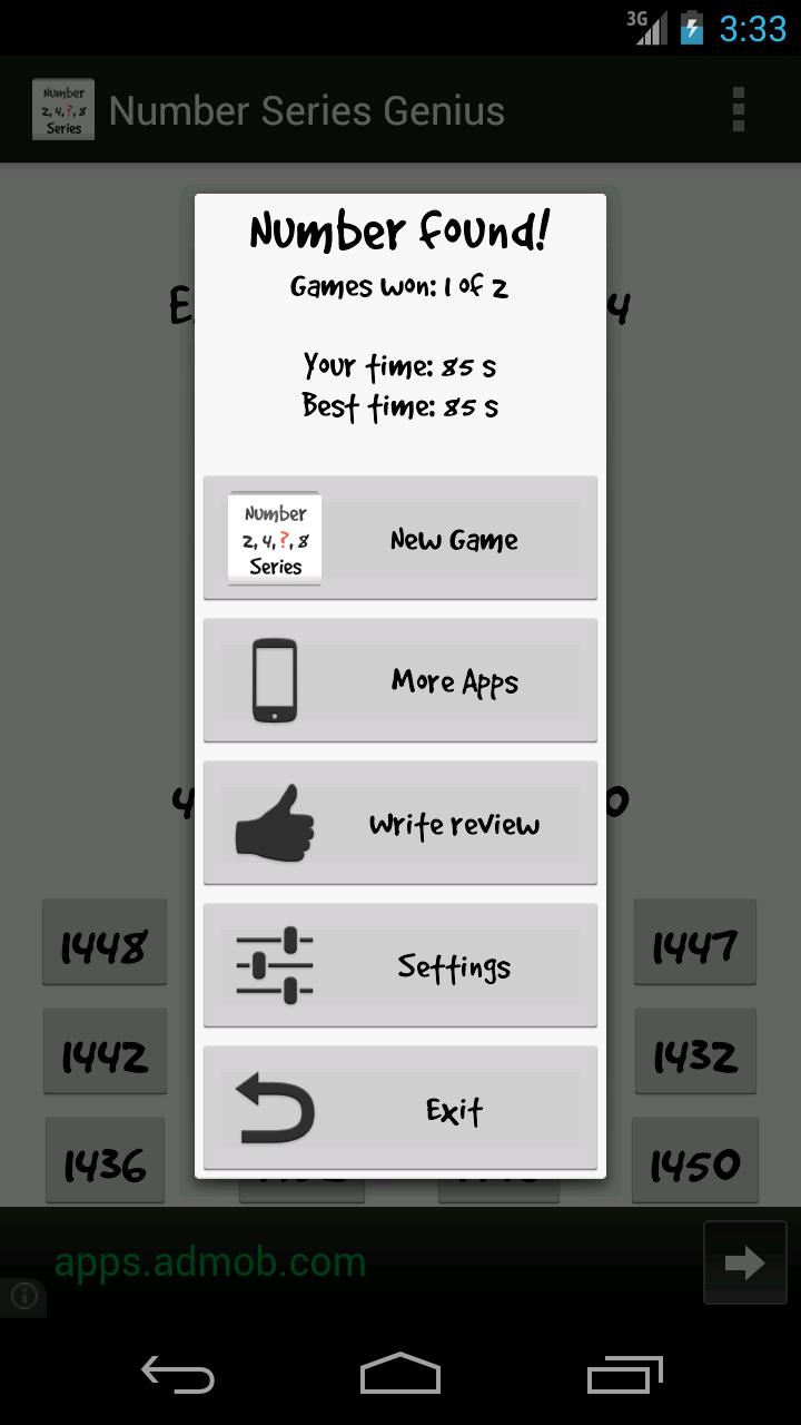 Number Series Genius