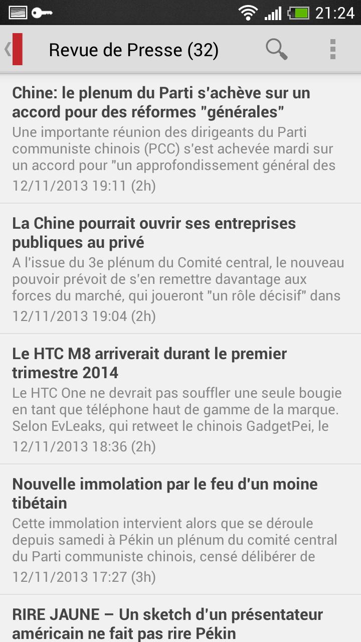 Chine Informations (Actu Asie)