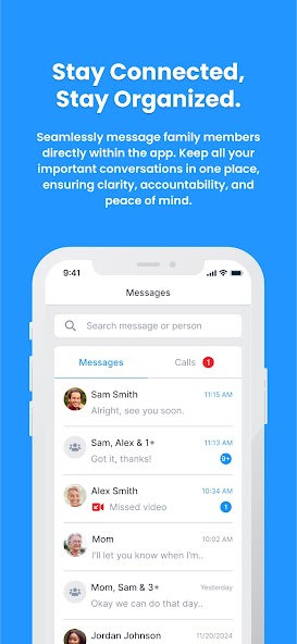 SupportPay Calendar & Messages