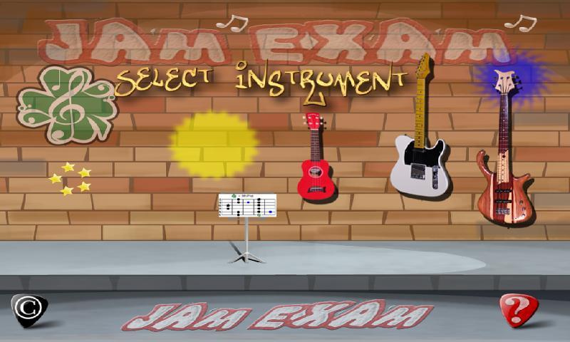 JamExam Guitar, Bass, Ukulele