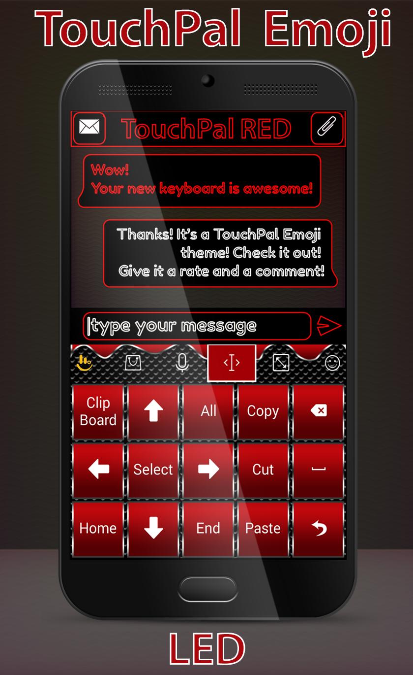 Emoji Red Keyboard