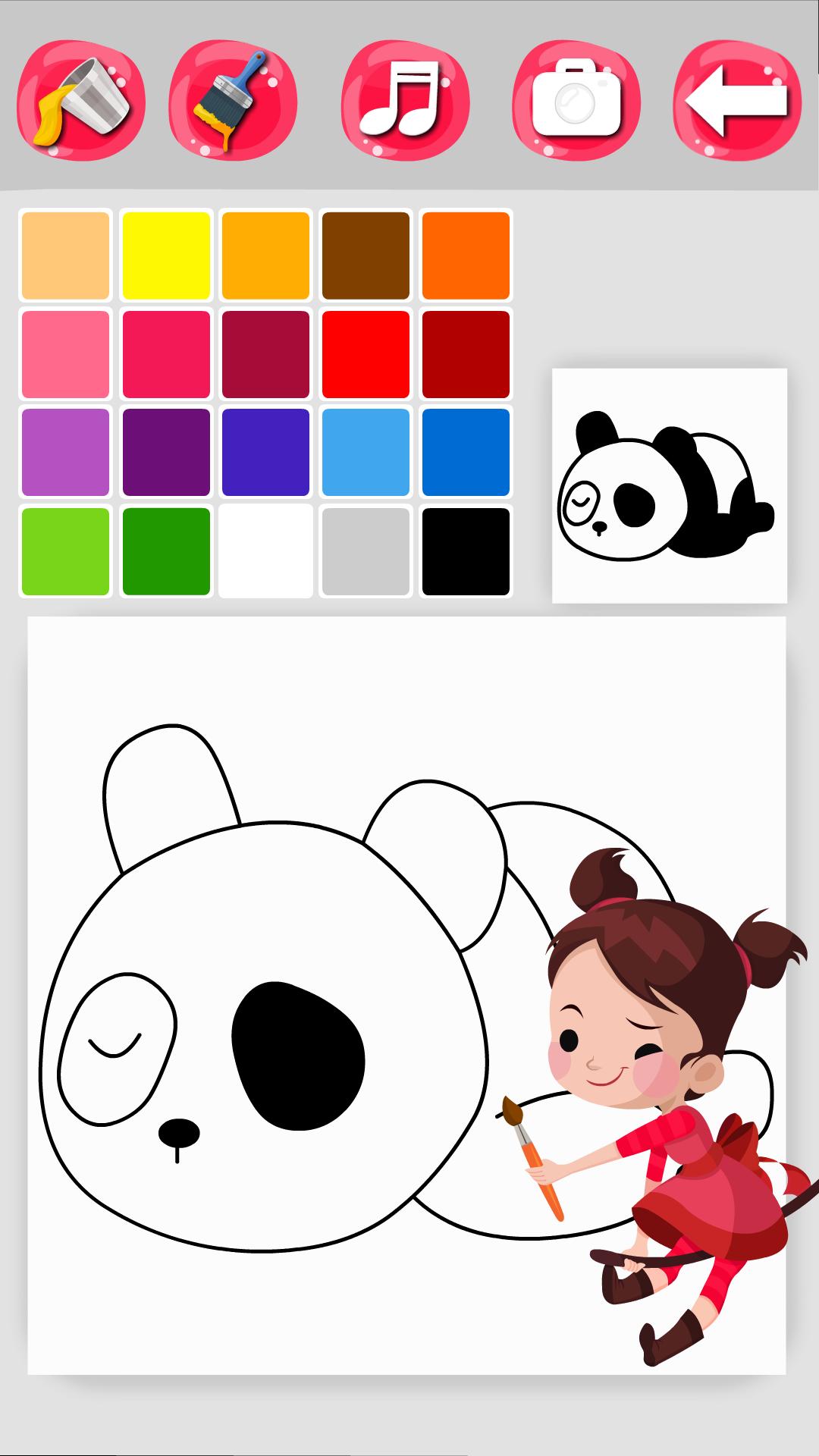 Panda Coloring