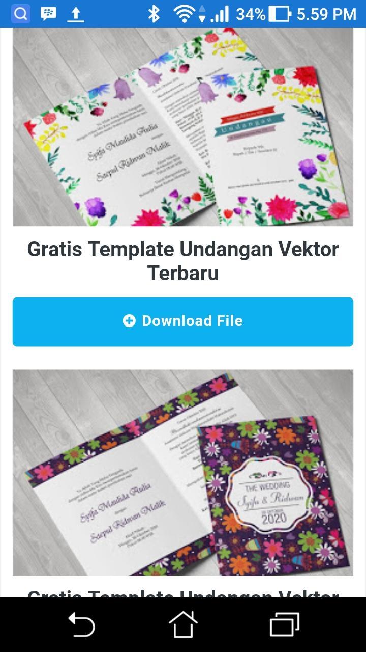 Free Template Undangan