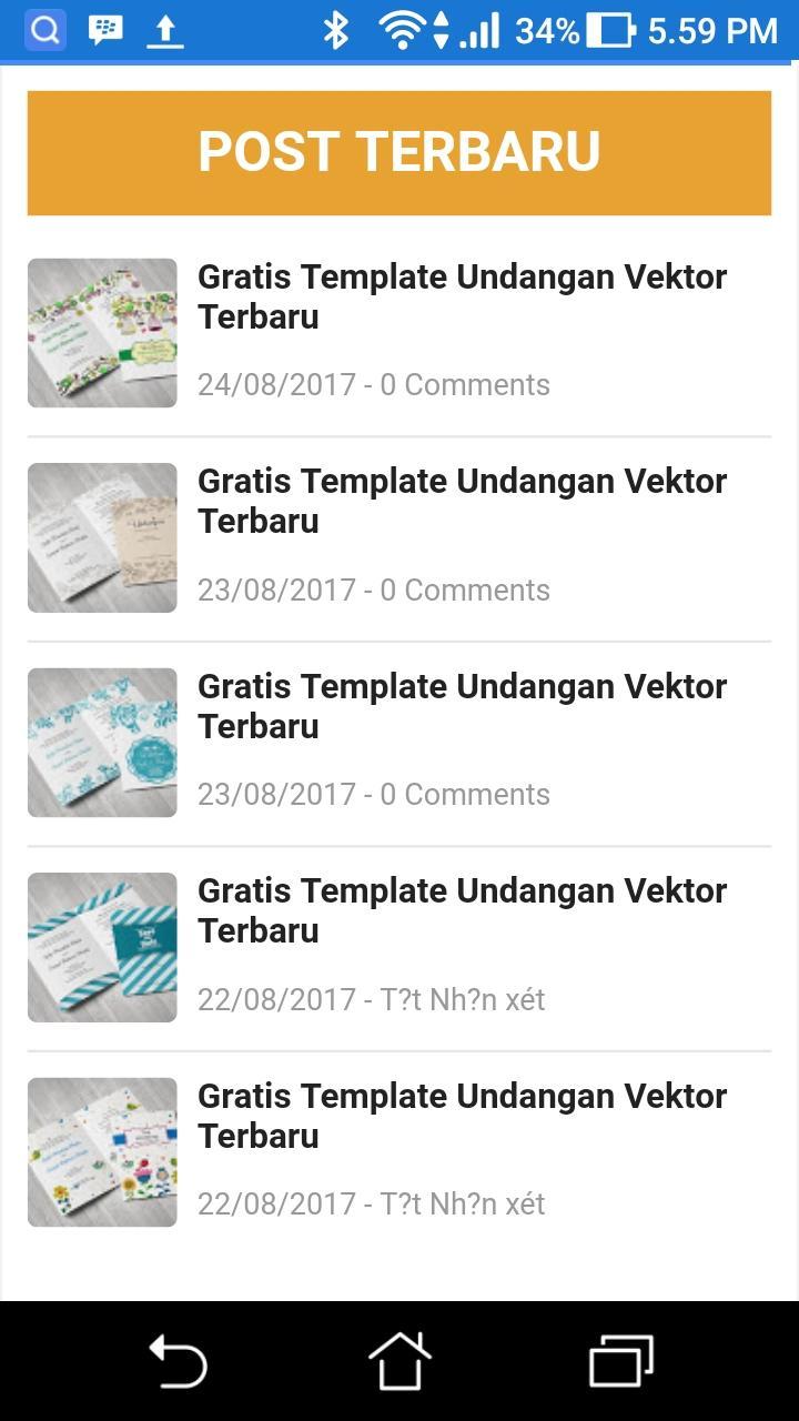 Free Template Undangan