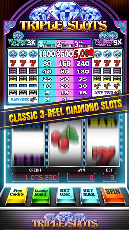 Triple Diamond Slot Machine