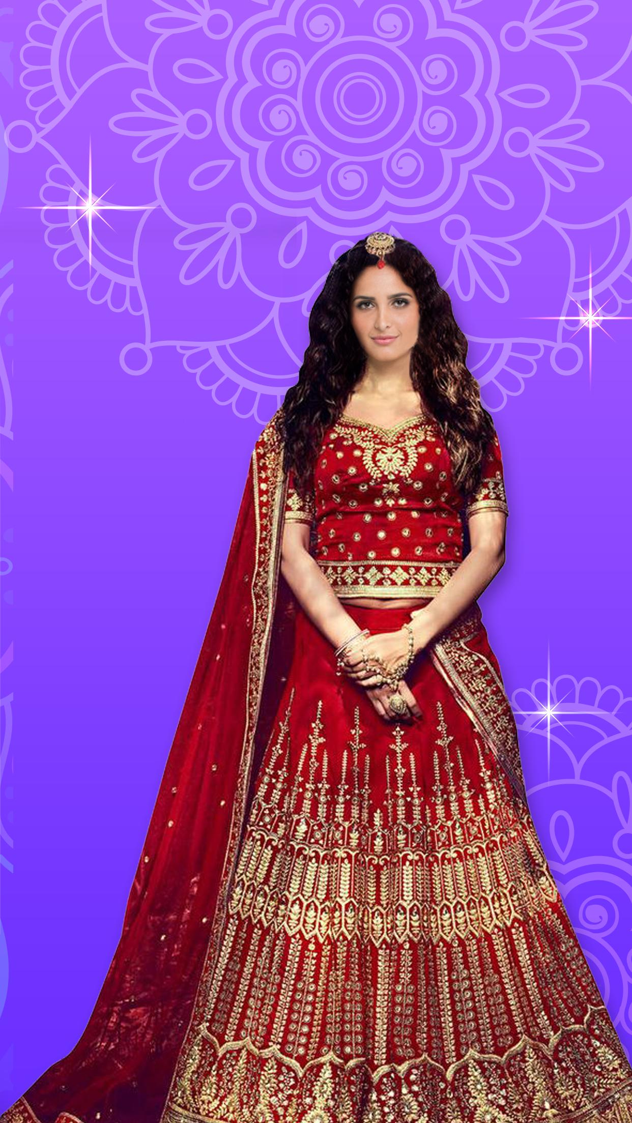 Lehenga Choli Suit Photo Maker