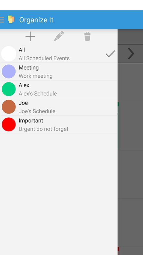 Organize It Calendar