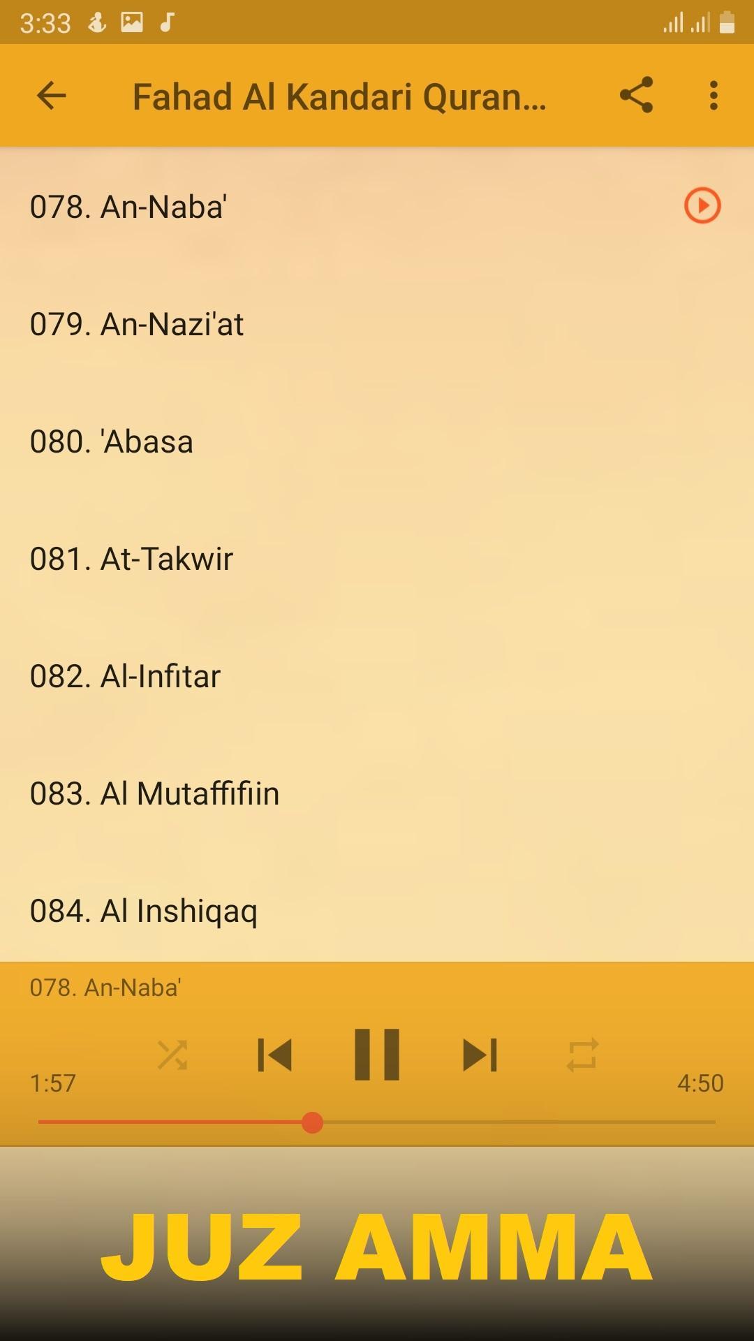 Fahad Al Kandari Quran MP3