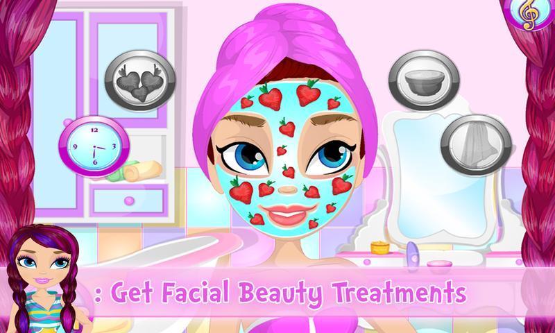 My Funky Hair Day Spa Makeover