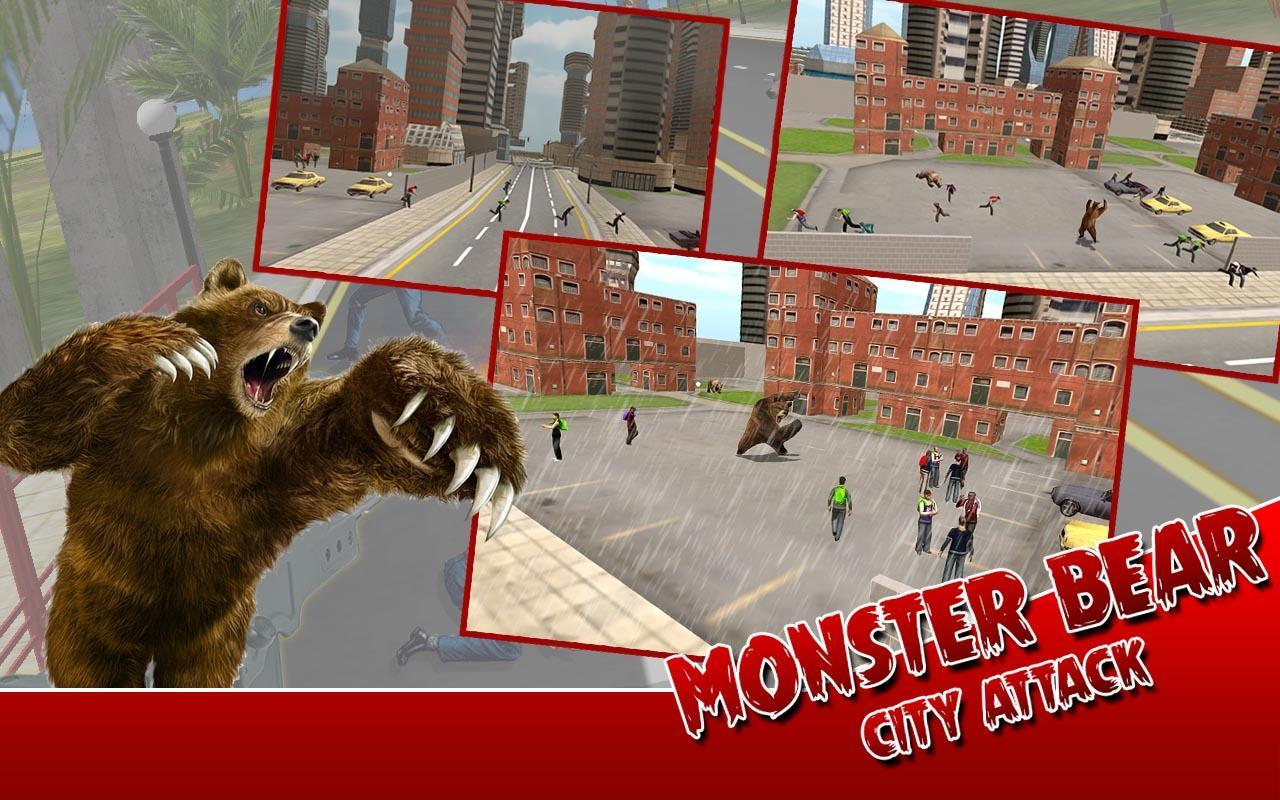 Monster Bear: City Attack