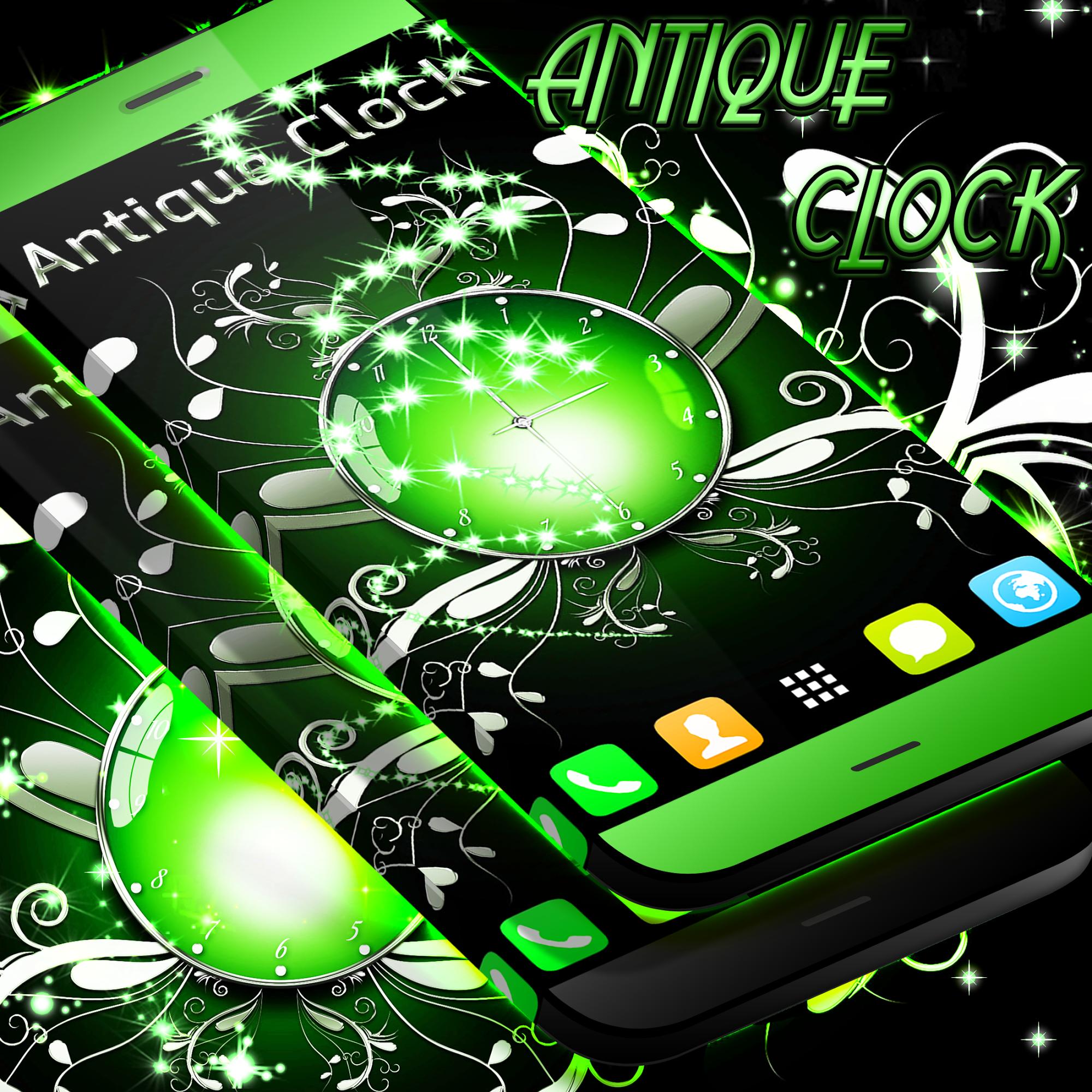 Antique Clock Wallpaper