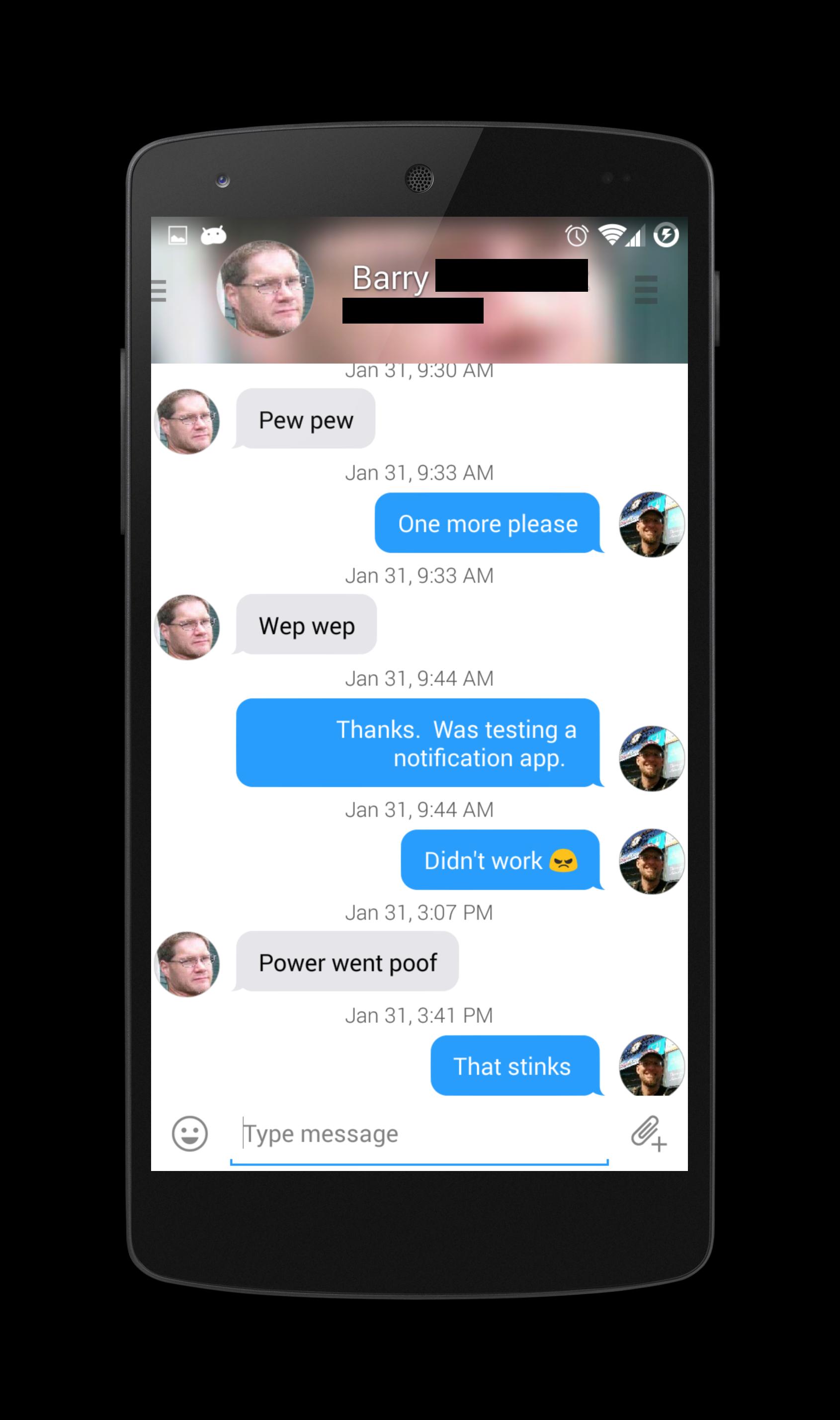 EvolveSMS iOS ChatHeads