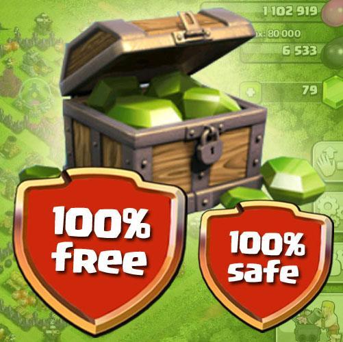 Free Gems Cheats for CoC