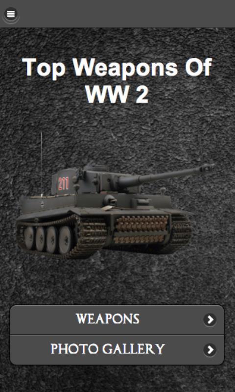 Top Weapons of WW2 FREE