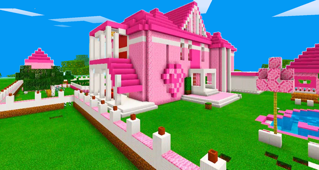 Build Craft - Pink World Craft
