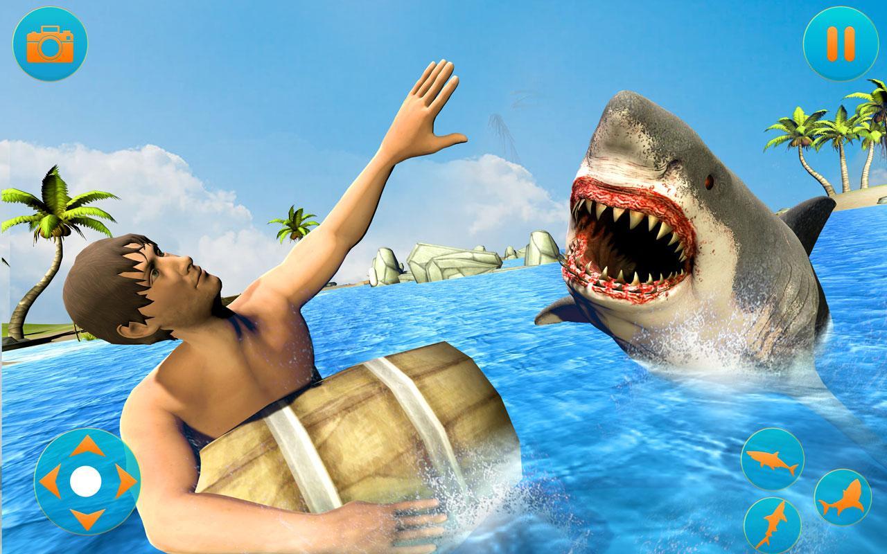 Angry Shark Attack Simulator 2019