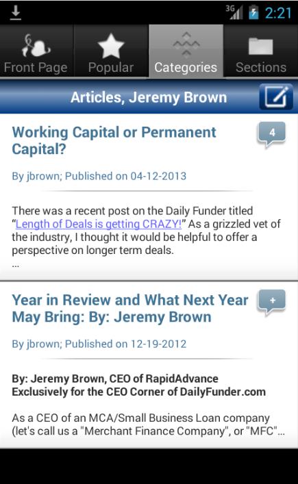 DailyFunder Social Network