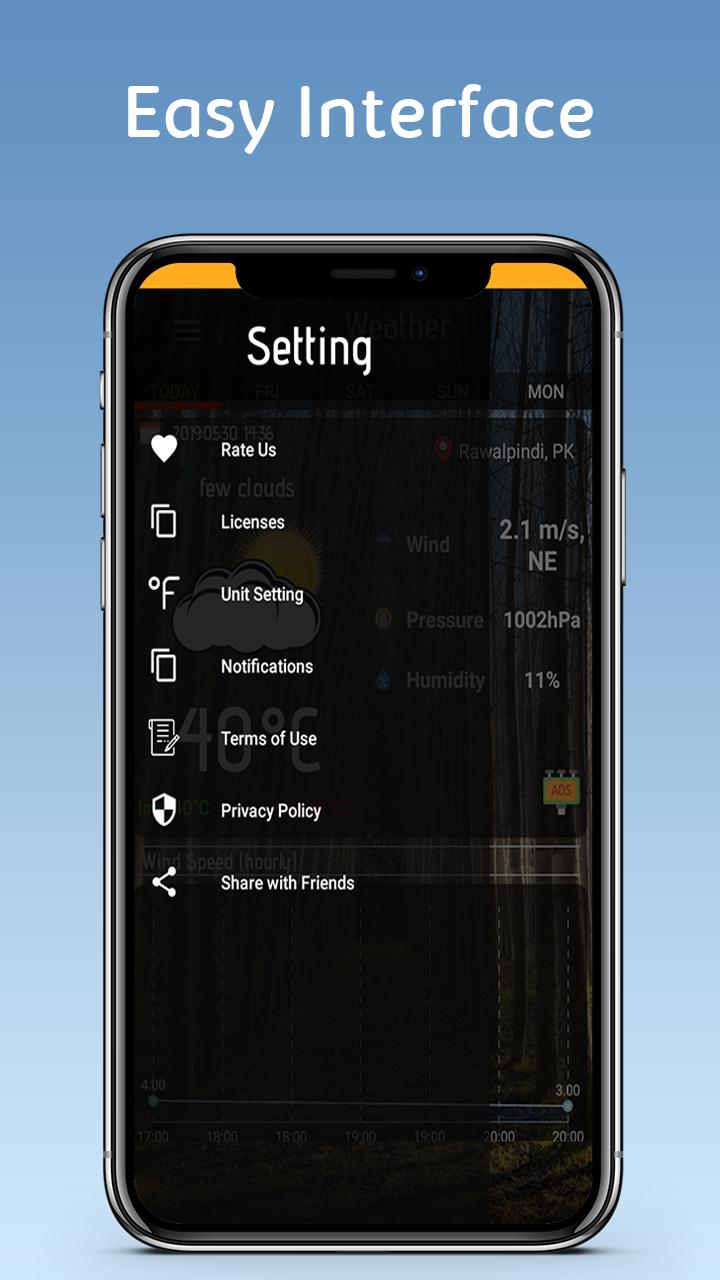 Free Weather Forecast & Wind Map