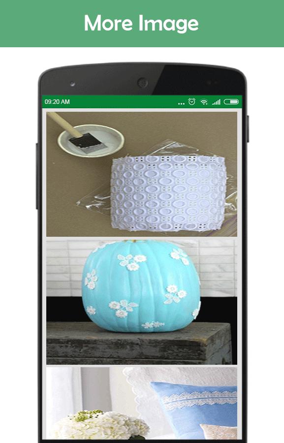 Beautiful Lace Decoupage Projects