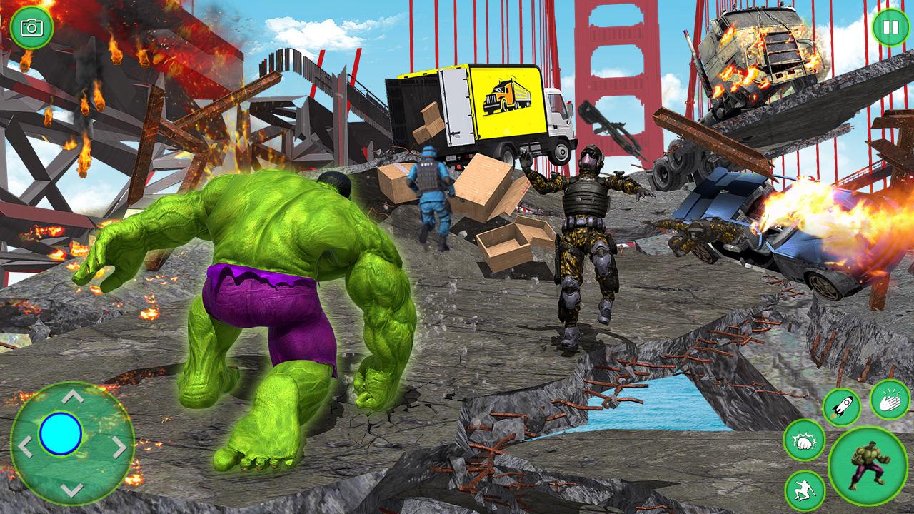 Incredible Monster Green Heros