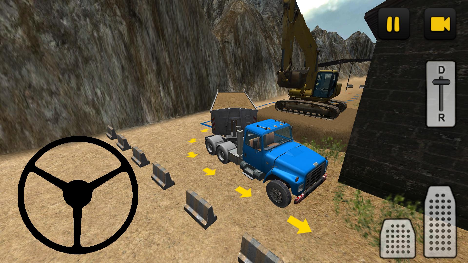 Construction Truck 3D: Sand