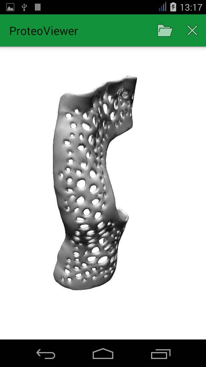 Proteo OBJ mesh Viewer