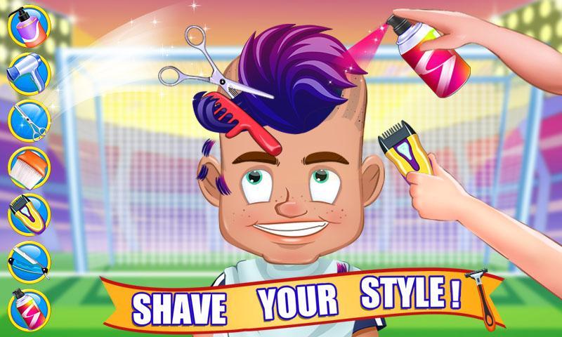 Sports Athlete Shave Game