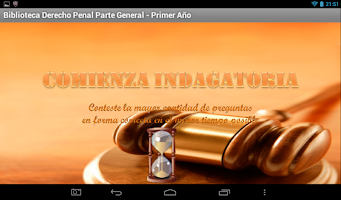 Indagados Derecho Penal Gral.
