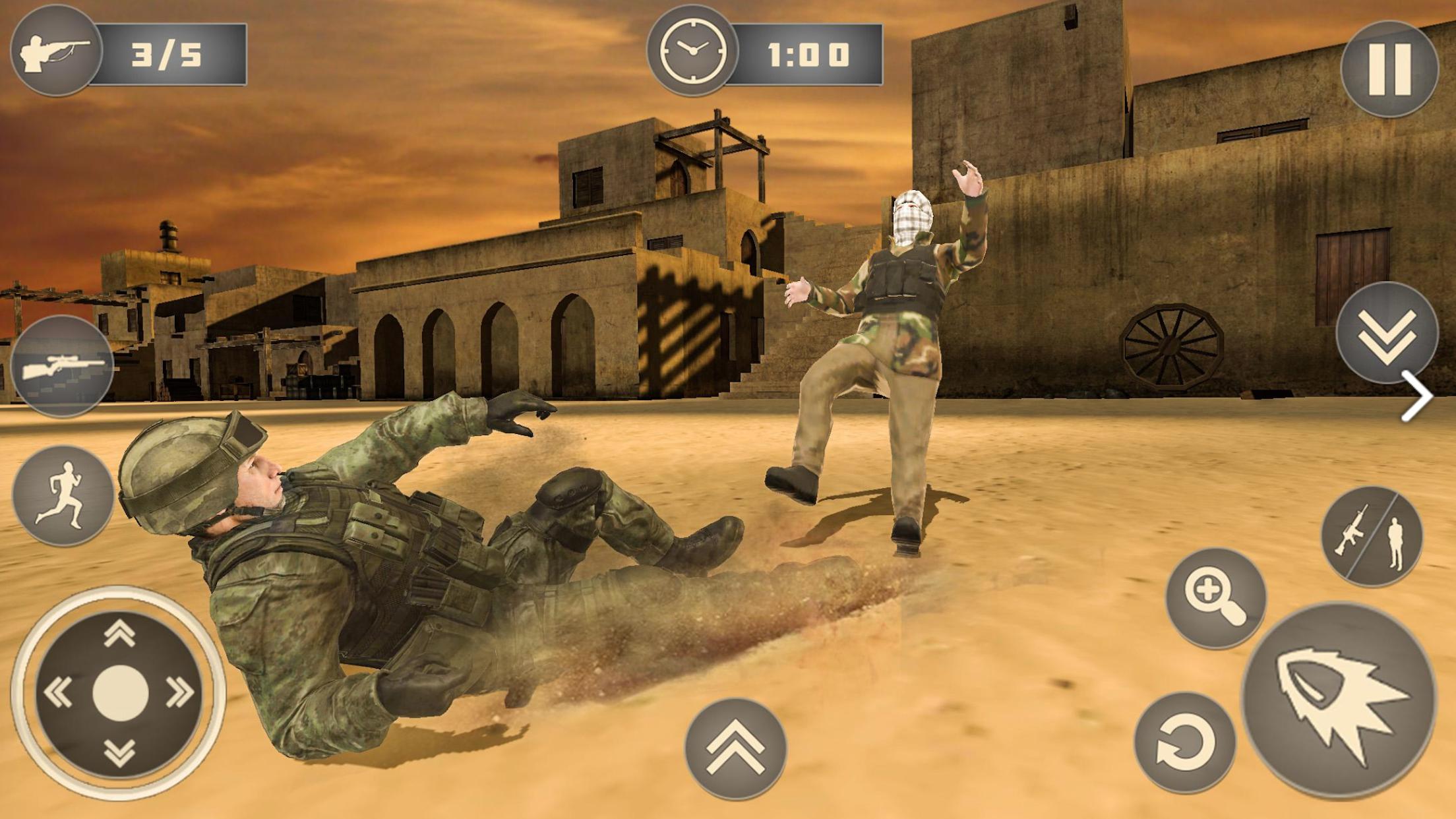 Fire Offline Battleground Game