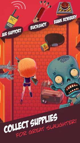 Tsunami Girl Smash Zombie