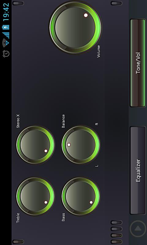 Poweramp Free Green Skin HD