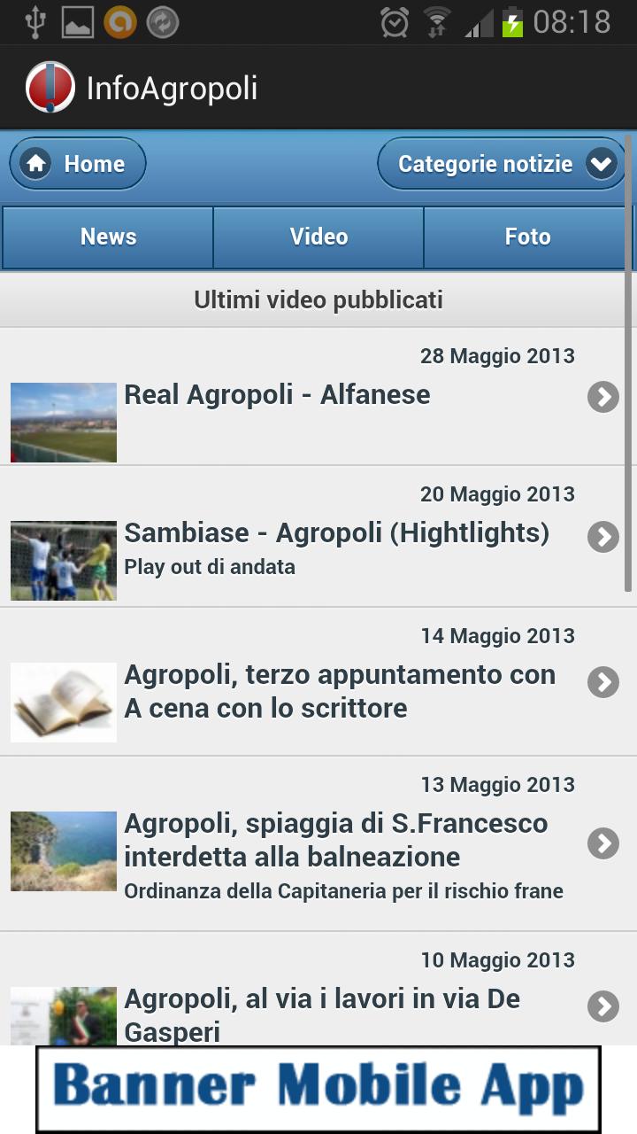 InfoAgropoli Mobile