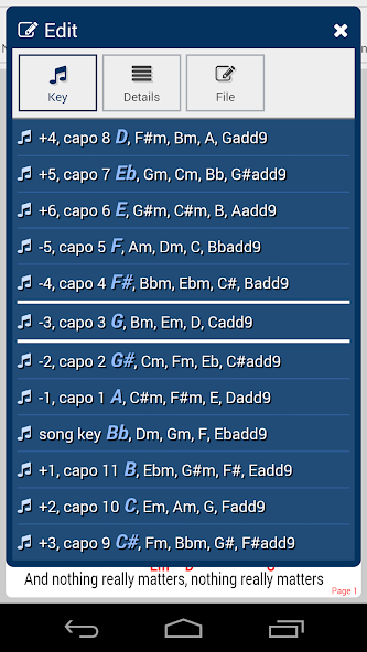 GuitarTapp ChordPro