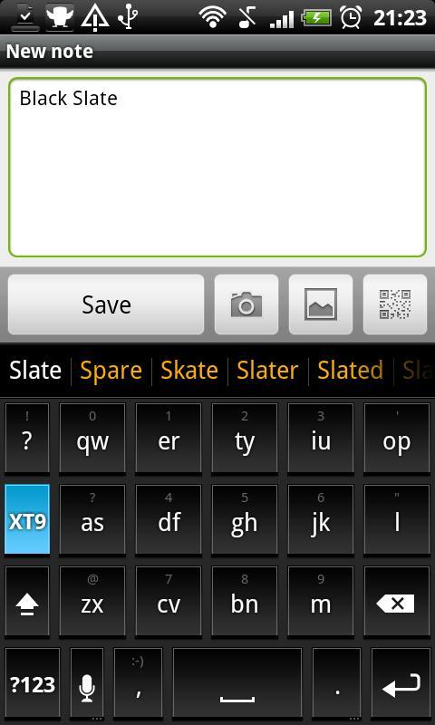 Black Slate - Keyboard Theme