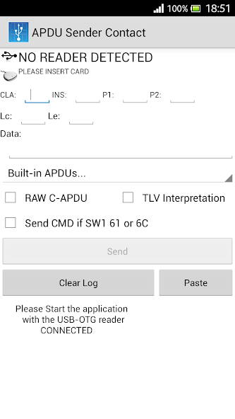 APDU Sender Contact