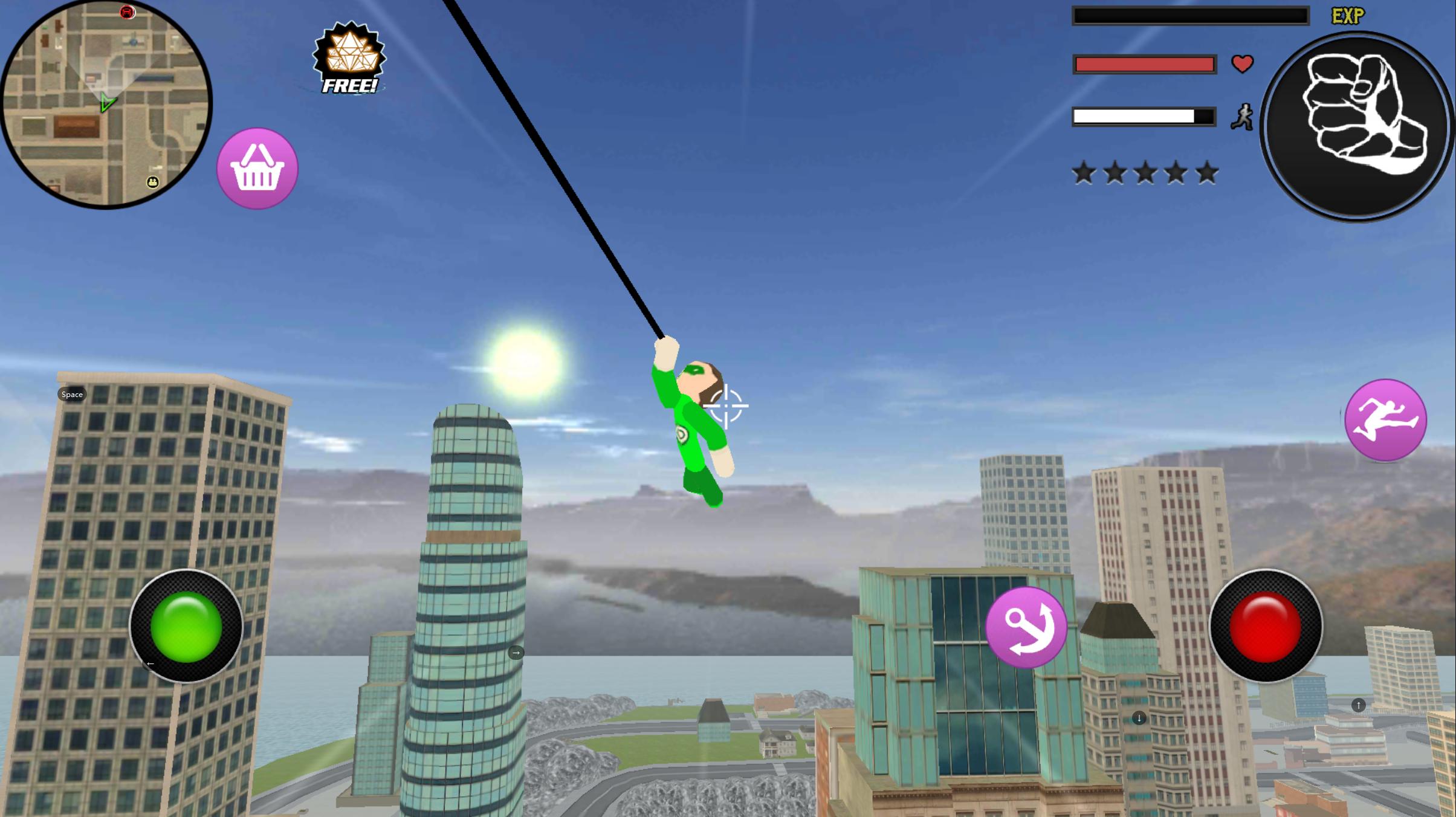 Green Stickman