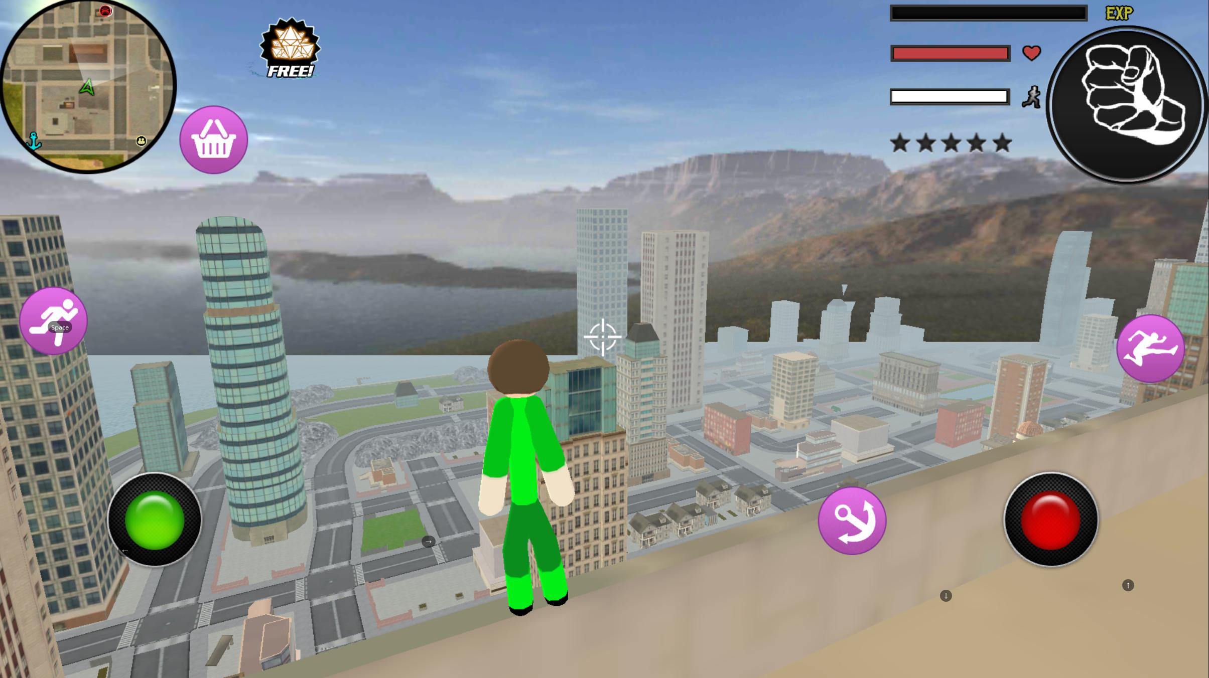 Green Stickman