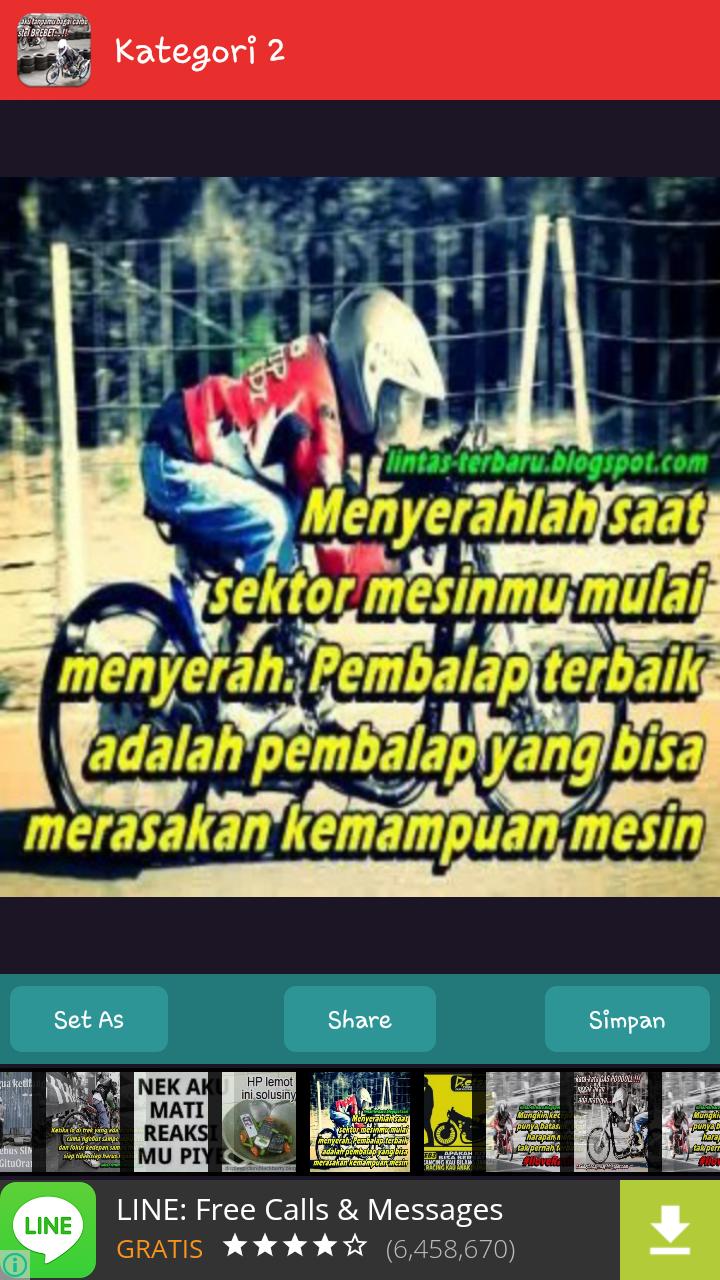 DP Anak Racing Keren