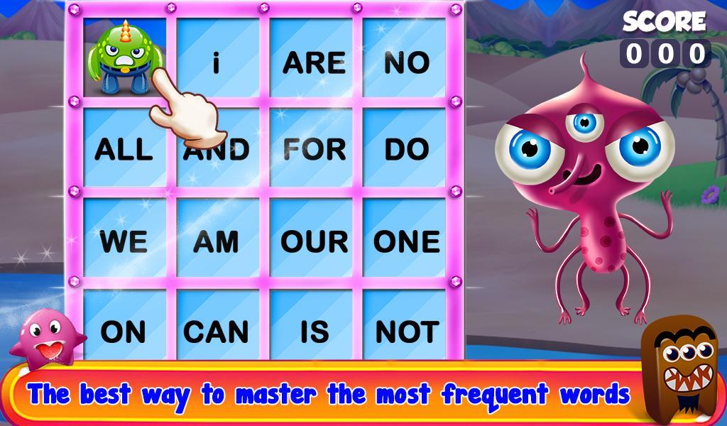 Flash Card & Sight Words Game