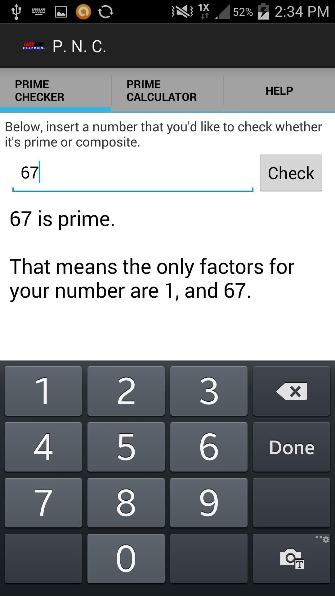 Prime Number Calculator