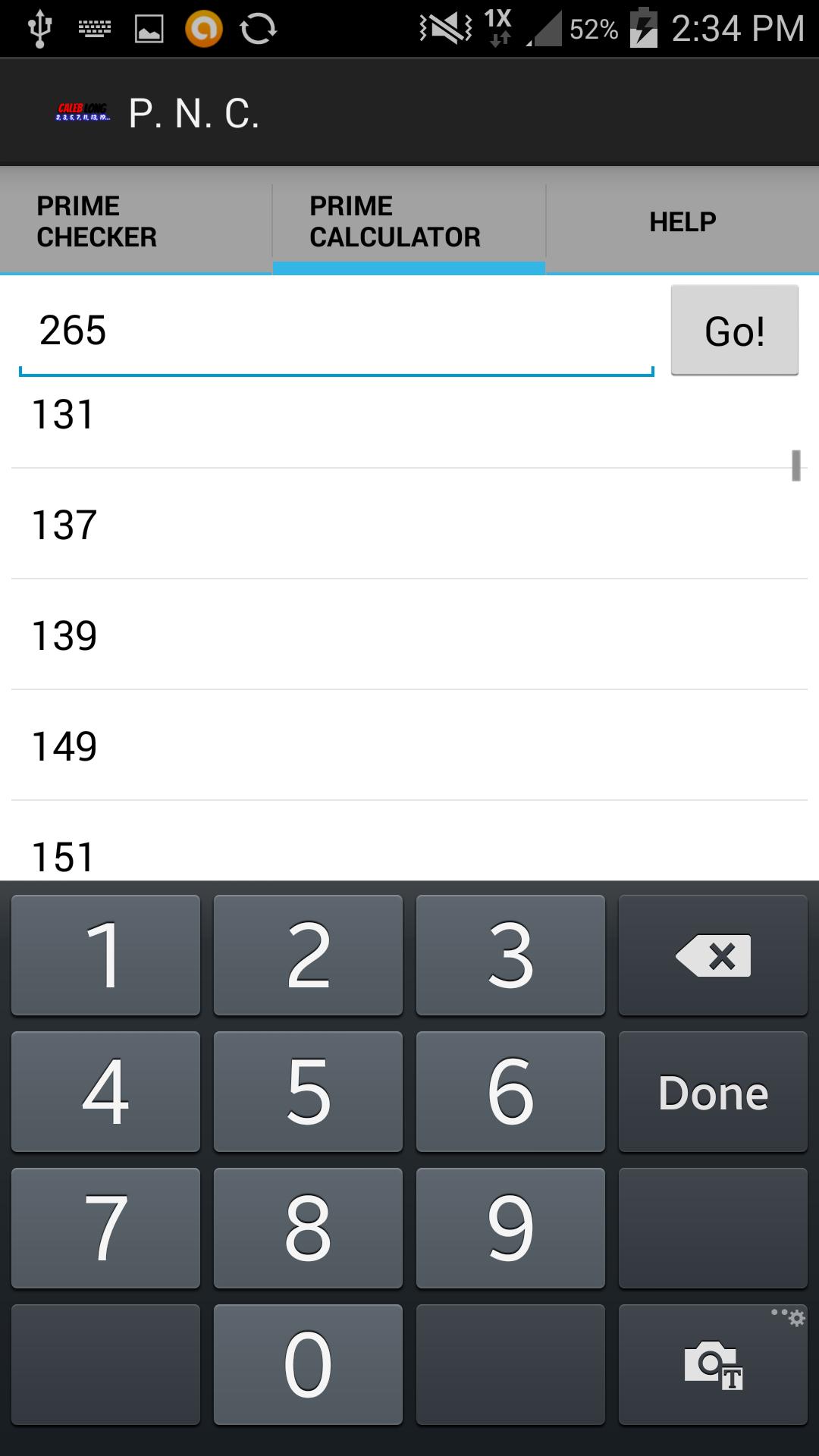 Prime Number Calculator