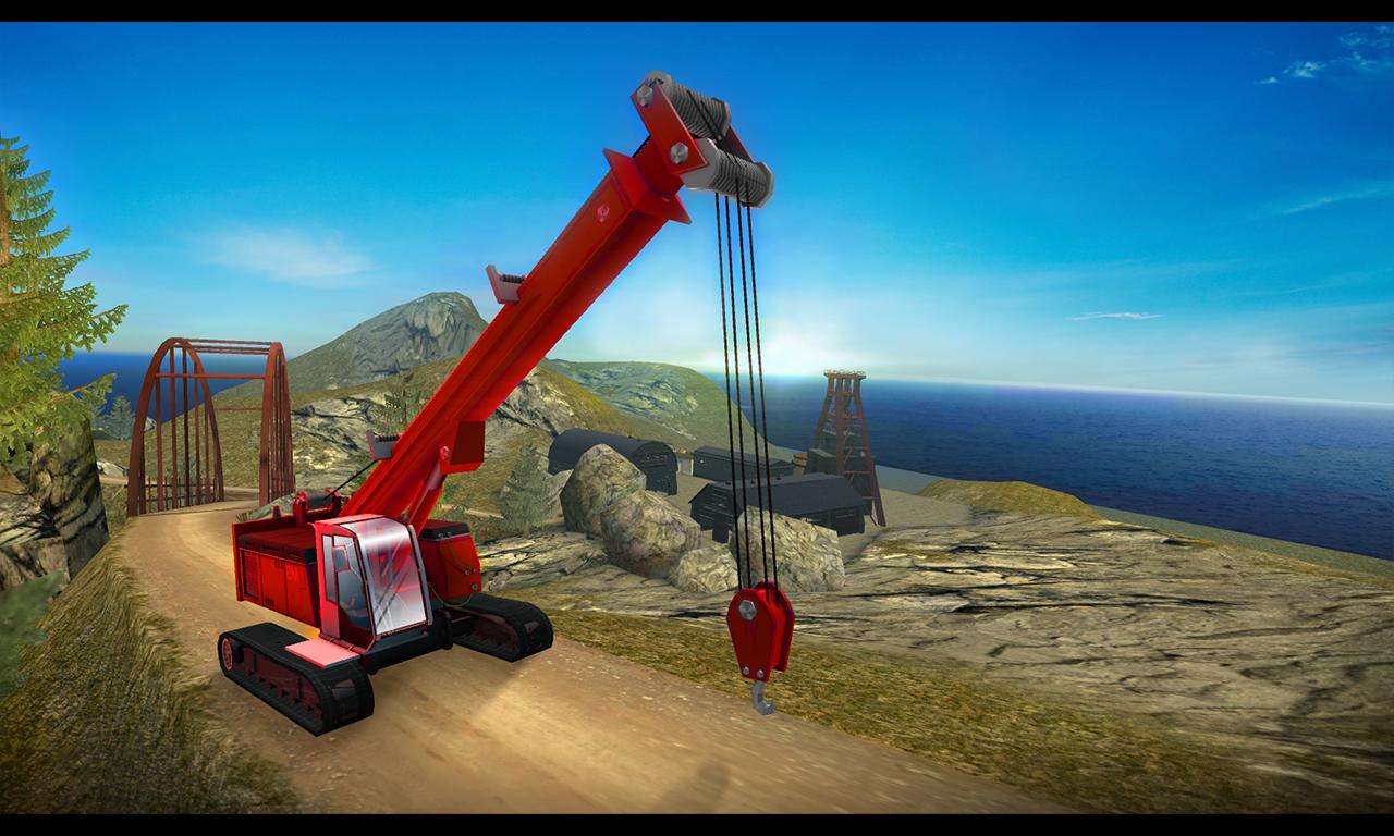 Curvy Construction Hill Climb