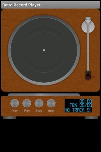 Retro Record Player (Vinyl)